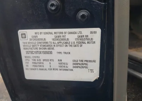2GTEC19T0X1555030